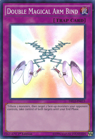 Double Magical Arm Bind [DRL2-EN015] Super Rare 