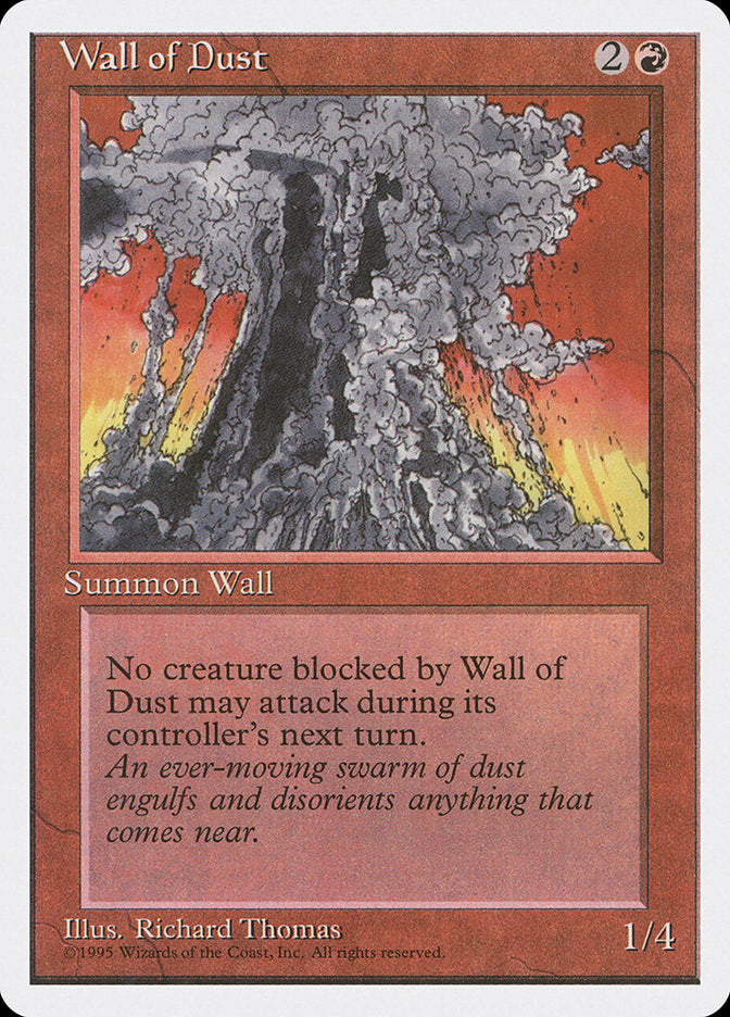 Wall of Dust [Fourth Edition] 