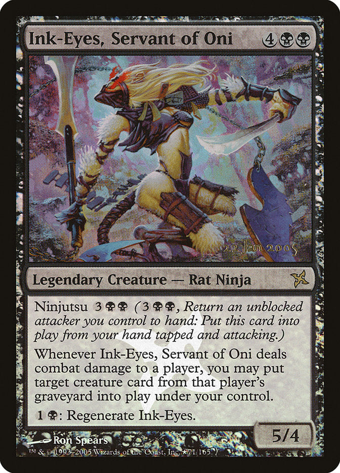 Ink-Eyes, Servant of Oni [Betrayers of Kamigawa Promos] 