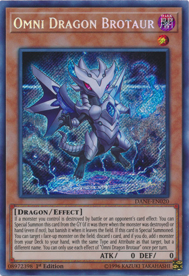 Omni Dragon Brotaur [DANE-EN020] Secret Rare 