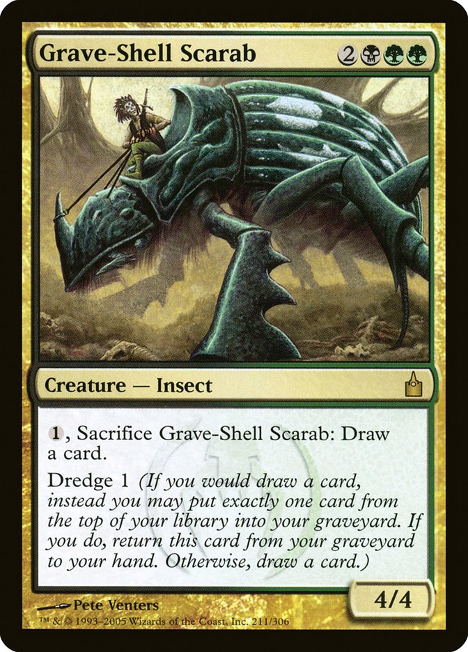 Grave-Shell Scarab [Ravnica: City of Guilds] 