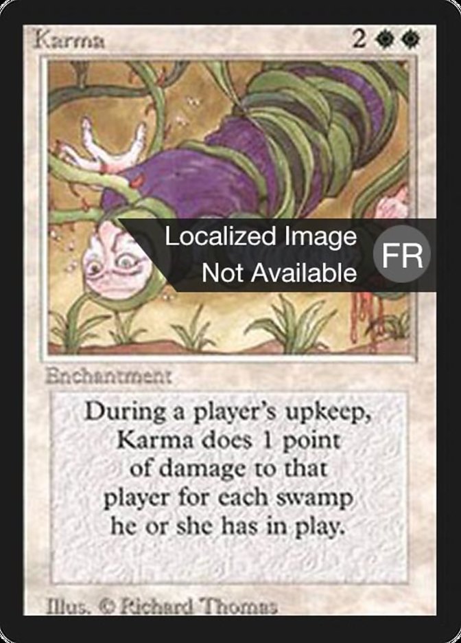 Karma [Foreign Black Border] 