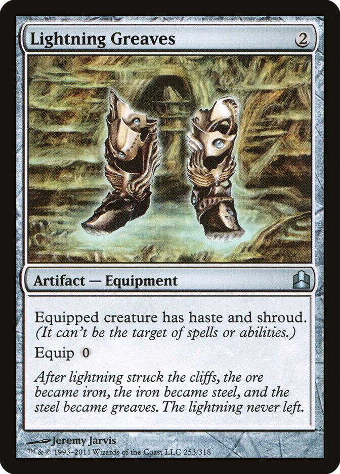 Lightning Greaves [Commander 2011] 