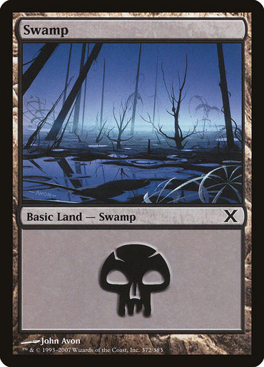 Swamp (372) [Tenth Edition] 