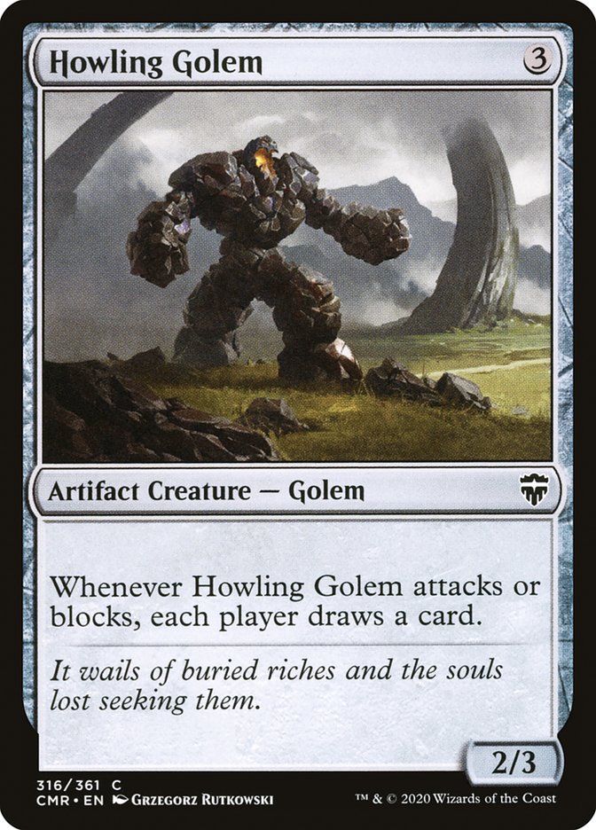 Howling Golem [Commander Legends] 