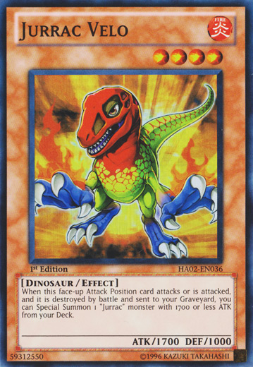 Jurrac Velo [HA02-EN036] Super Rare 