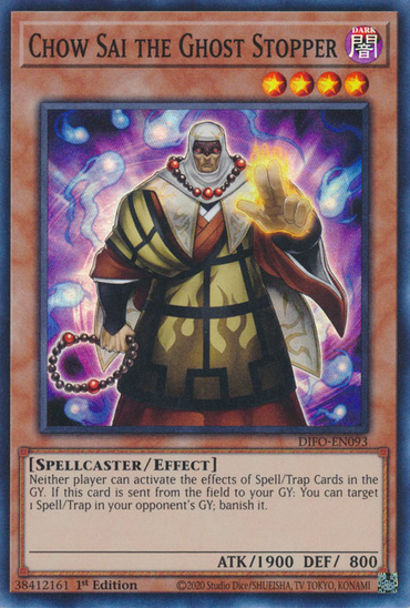 Chow Sai the Ghost Stopper [DIFO-EN093] Super Rare 