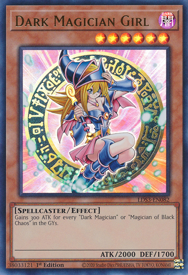 Dark Magician Girl [LDS3-EN082] Ultra Rare 