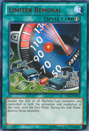 Limiter Removal (Red) [DL16-EN013] Rare 