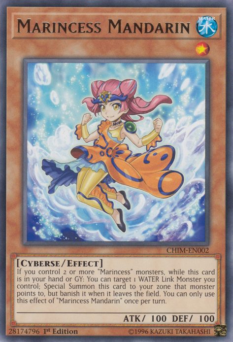 Marincess Mandarin [CHIM-EN002] Rare 