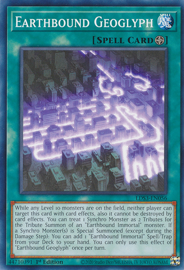 Earthbound Geoglyph [LDS3-EN056] Common 