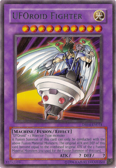 UFOroid Fighter [DR04-EN034] Rare 