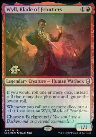 Wyll, Blade of Frontiers [Commander Legends: Battle for Baldur's Gate Prerelease Promos] 