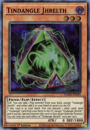 Tindangle Jhrelth [DAMA-EN095] Super Rare 
