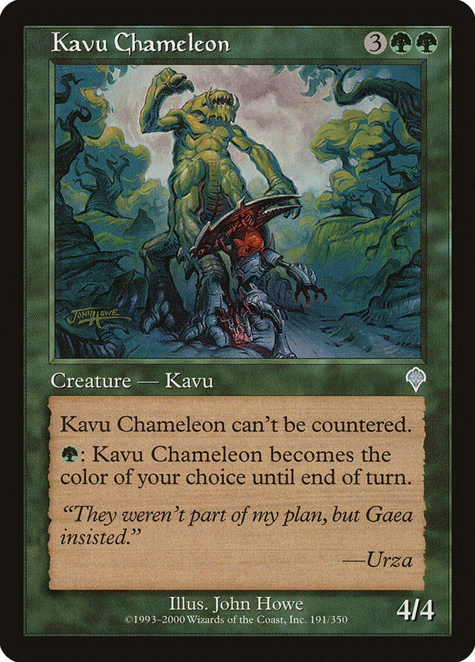 Kavu Chameleon [Invasion] 