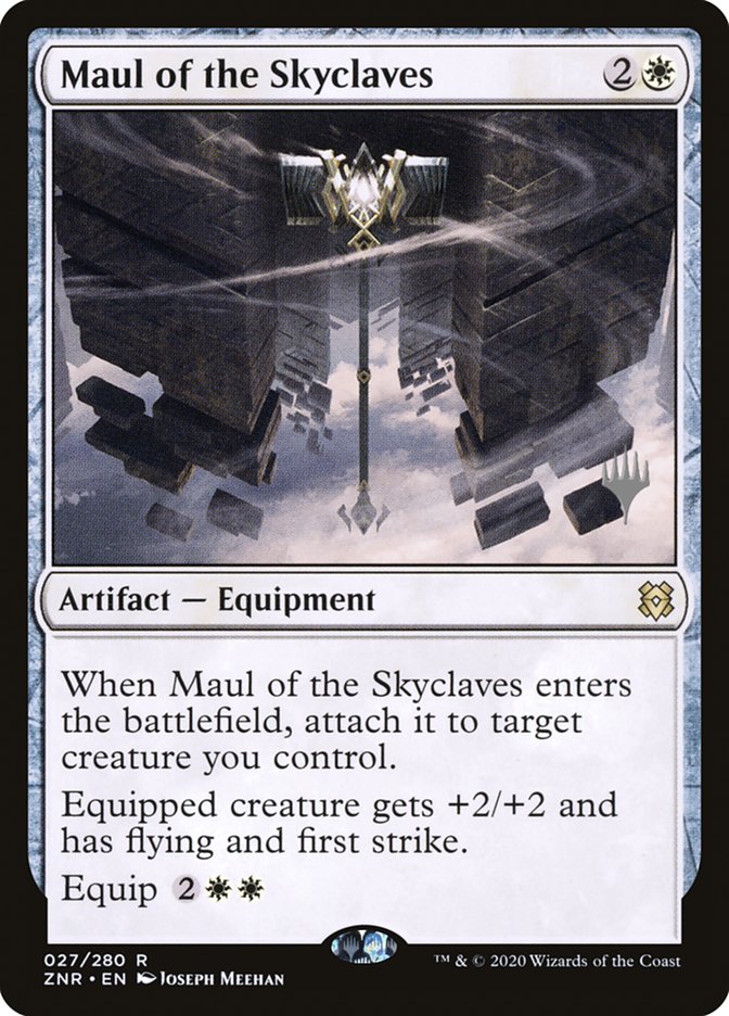 Maul of the Skyclaves (Promo Pack) [Zendikar Rising Promos] 