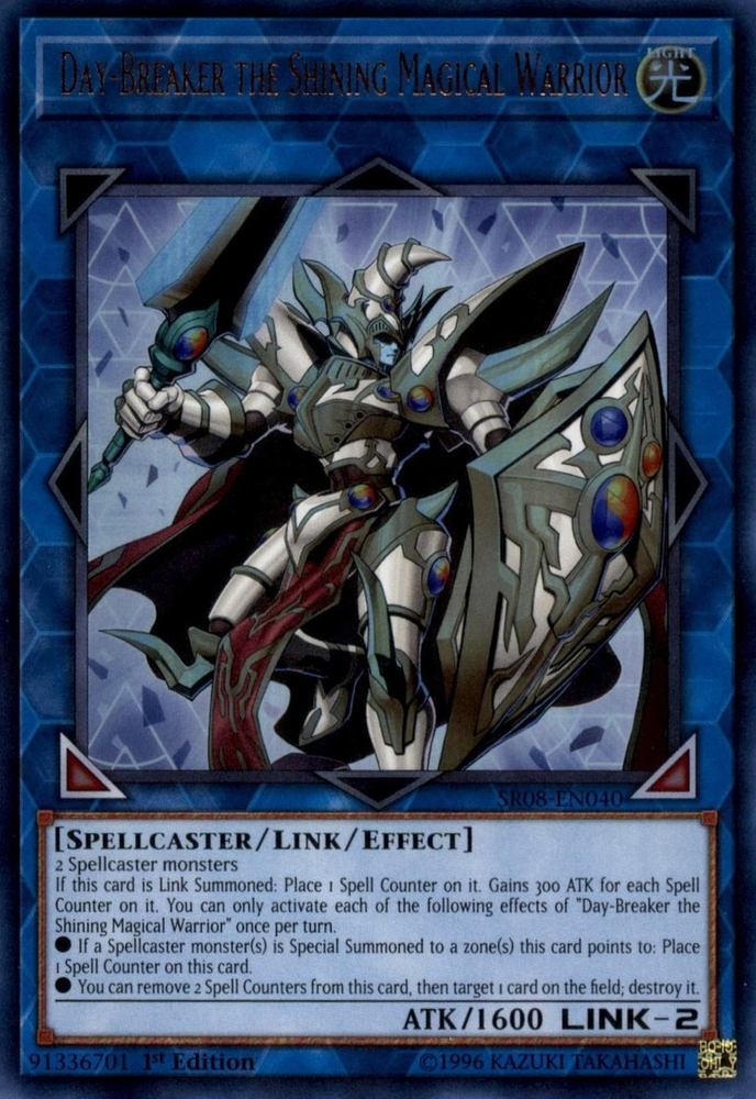 Day-Breaker the Shining Magical Warrior [SR08-EN040] Ultra Rare 