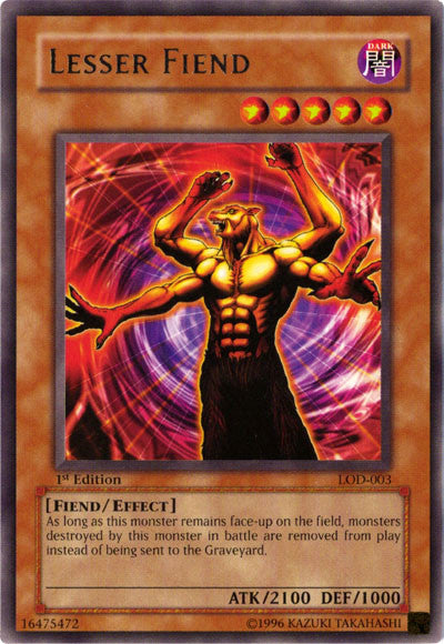 Lesser Fiend [LOD-003] Rare 