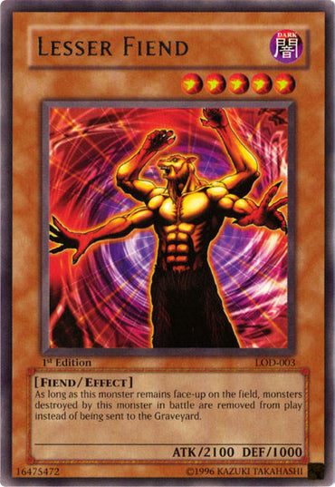 Lesser Fiend [LOD-003] Rare 