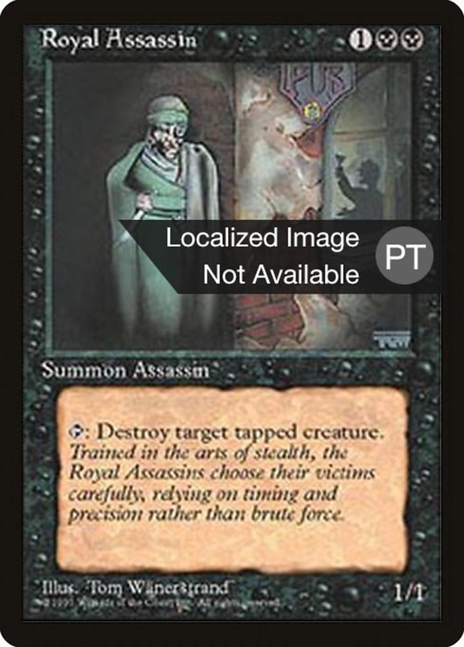 Royal Assassin [Fourth Edition (Foreign Black Border)] 