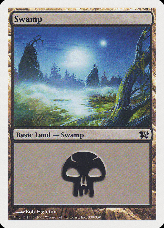 Swamp (339) [Ninth Edition] 