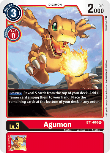 Agumon [BT1-010] [Release Special Booster Ver.1.0]