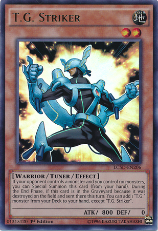 TG Striker [LC5D-EN206] Ultra Rare 