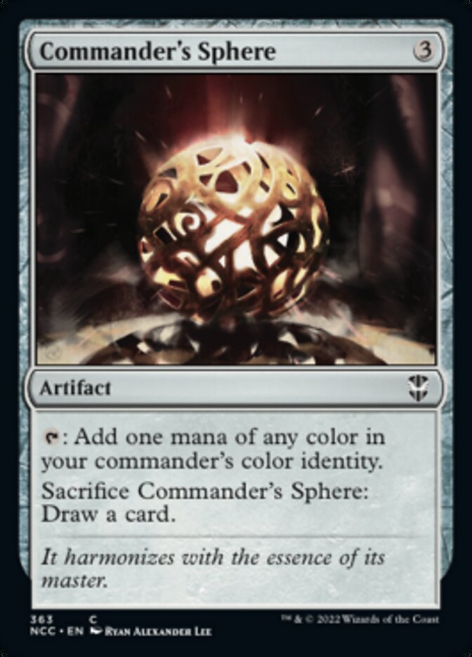 Commander's Sphere [Streets of New Capenna Commander] 