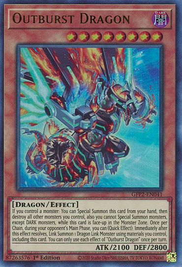 Outburst Dragon [GFP2-EN041] Ultra Rare 