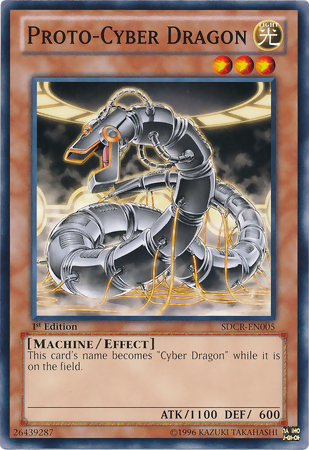 Proto-Cyber ​​Dragon [SDCR-EN005] Common 