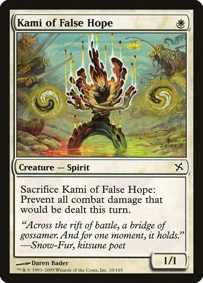 Kami of False Hope [Betrayers of Kamigawa] 