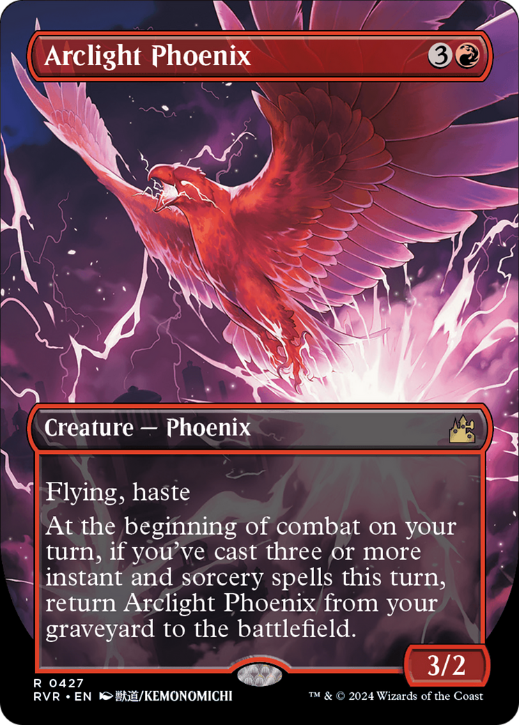 Arclight Phoenix (Anime Borderless) [Ravnica Remastered]