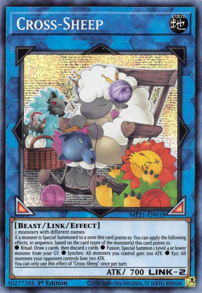 Cross-Sheep [MP21-EN018] Prismatic Secret Rare 