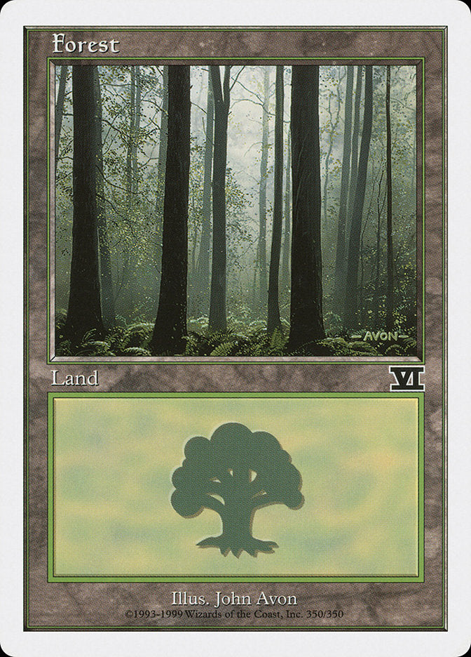 Forest (350) [Classic Sixth Edition] 