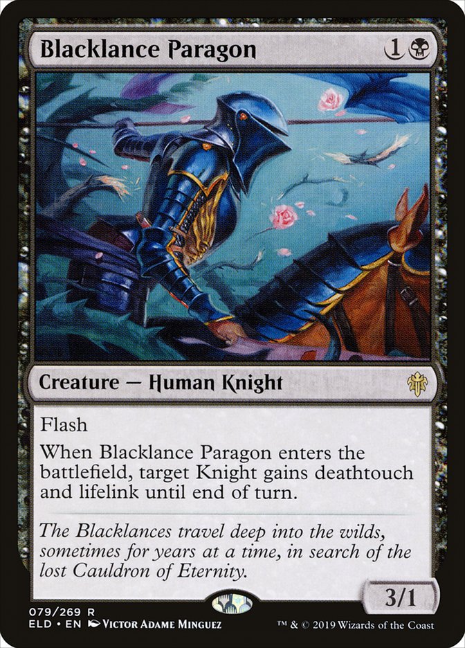 Blacklance Paragon [Throne of Eldraine] 