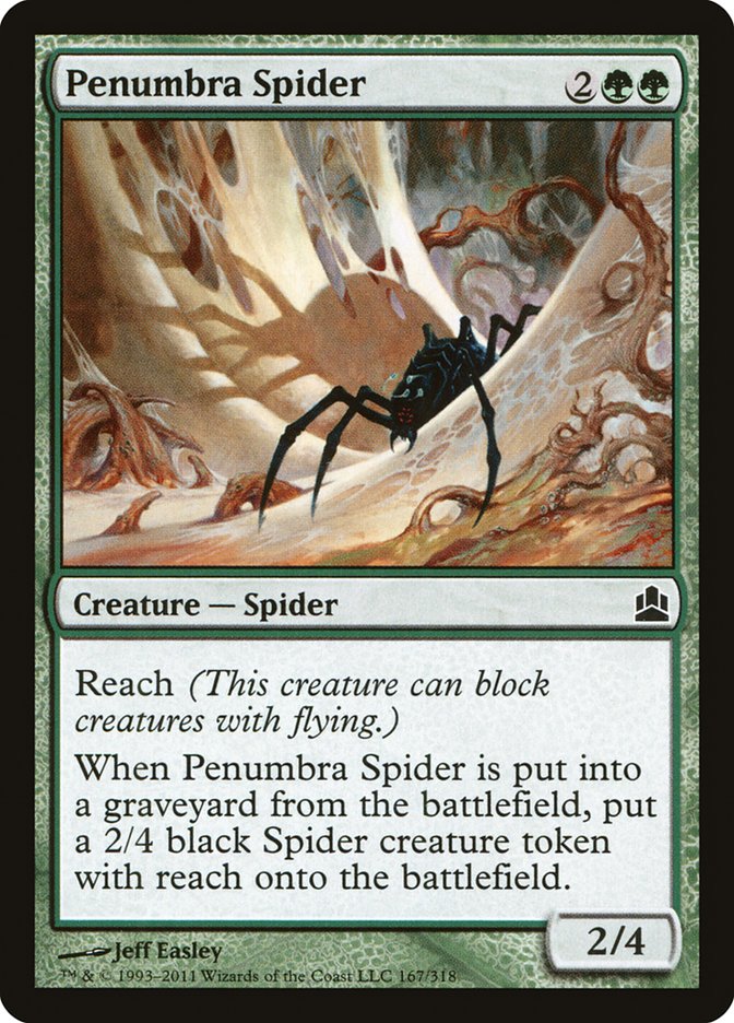 Penumbra Spider [Commander 2011] 