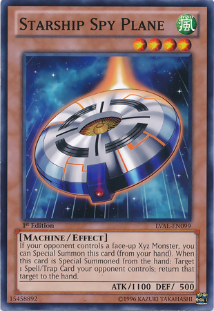 Starship Spy Plane [LVAL-EN099] Common 