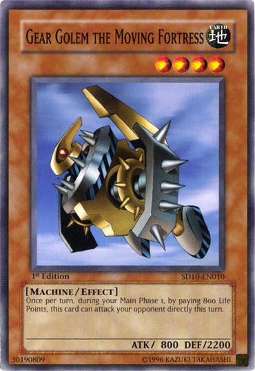 Gear Golem the Moving Fortress [SD10-EN010] Common 