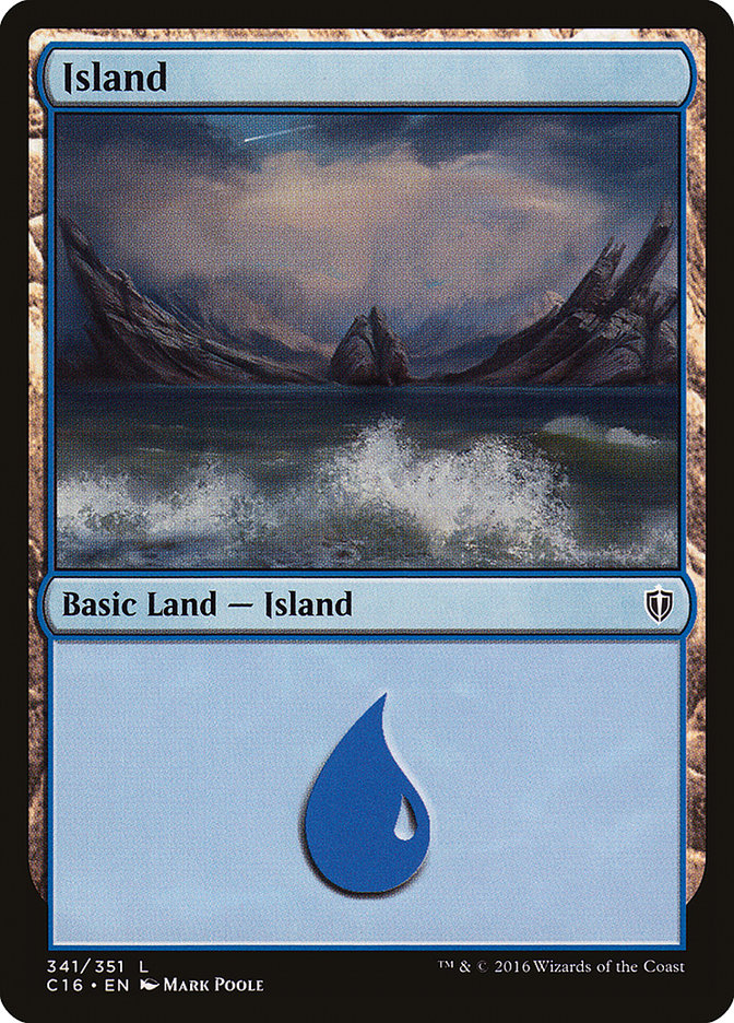 Island (341) [Commander 2016] 