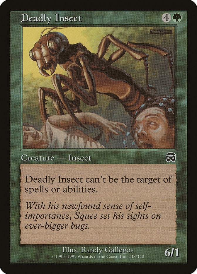 Deadly Insect [Mercadian Masques] 