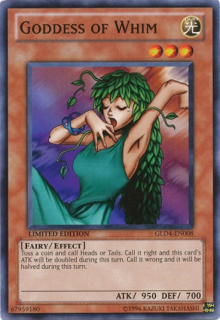 Goddess of Whim [GLD4-EN008] Common 