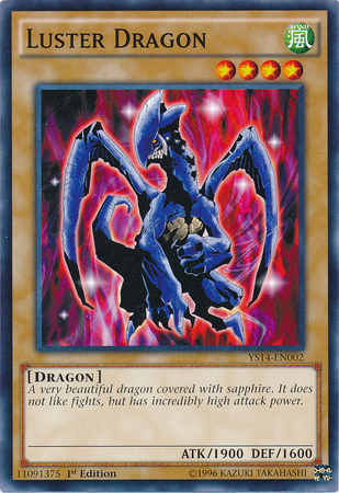 Luster Dragon [YS14-EN002] Common 