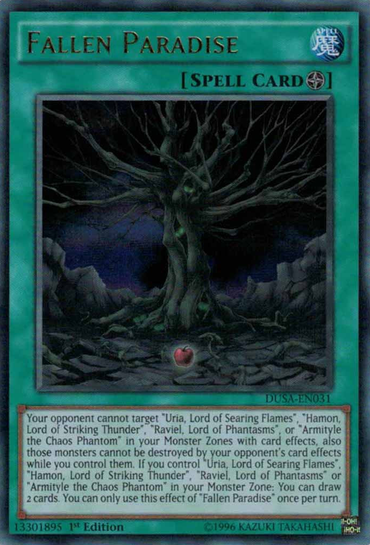 Fallen Paradise [DUSA-EN031] Ultra Rare 