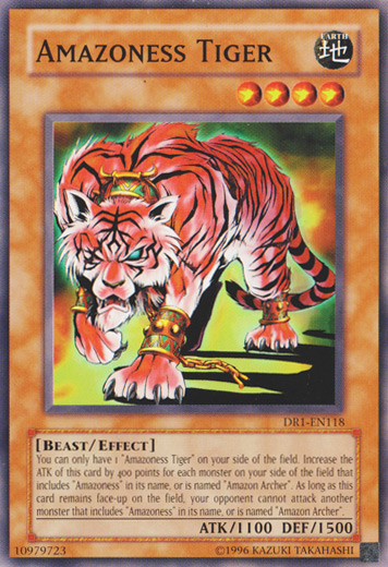 Amazoness Tiger [DR1-EN118] Common 