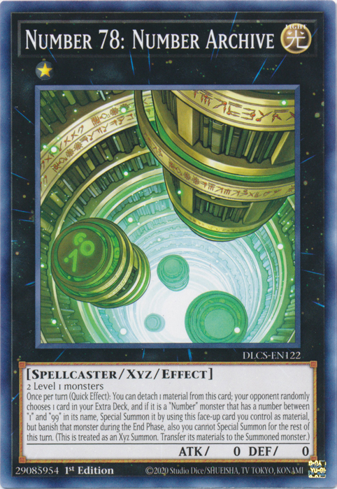 Number 78: Number Archive [DLCS-EN122] Common 