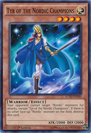 Tyr of the Nordic Champions [LC5D-EN186] Common 