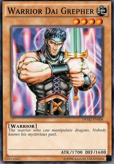 Warrior Dai Grepher [DEM2-EN008] Common 