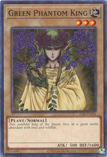 Green Phantom King (25th Anniversary) [LOB-EN034] Common 