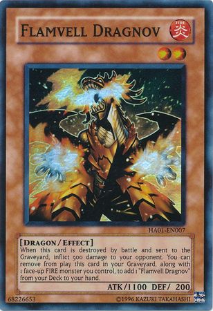 Flamvell Dragnov [HA01-EN007] Super Rare 