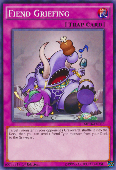 Fiend Griefing [MP16-EN035] Common 